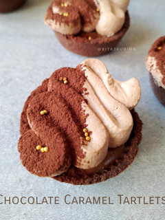 Foto resep Chocolate Caramel Tartlets