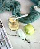 Bánh flan phô mai vị quế-trà xanh