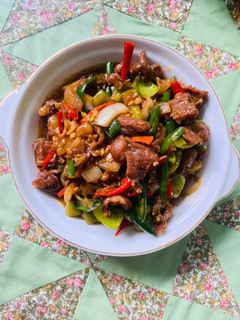 Foto resep Tumis Daging Cabai Hijau