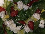 Fresh Spinach and Feta Salad