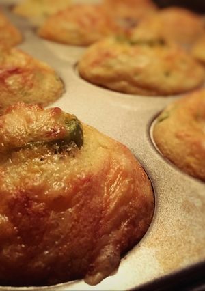 A picture of Jalapeño Cornbread Muffins.