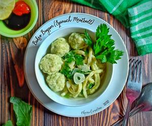 Cara Cepat Bakso Bayam Spinach Meatball Enak Sempurna