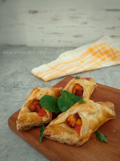 Foto resep Puff Pastry isi Sosis