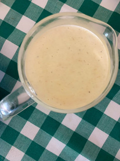 Una foto de Salsa de queso trufado y anacardos