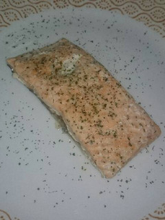 Una foto de Salmón al horno