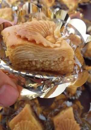 صورة لوصفة بقلاوة
