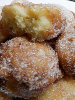 Una foto de Buñuelos de manzana