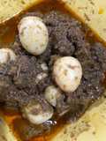 Rendang Daging dan telur puyuh (bisa buat anak kecil 3 tahun)