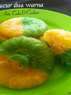 Foto resep Kue cucur dua warna