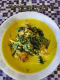 Itik Salai Masak Lemak Cili Api Dengan Pucuk Ubi