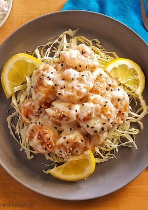 Foto resep Udang Goreng Mayonnaise Lemon