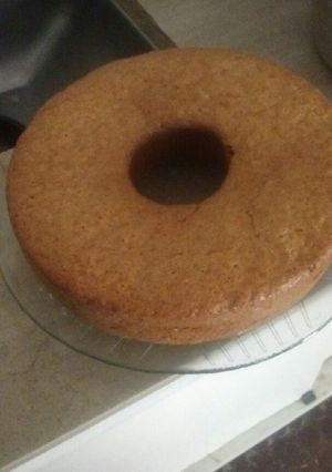 Una foto de Torta de café económica
