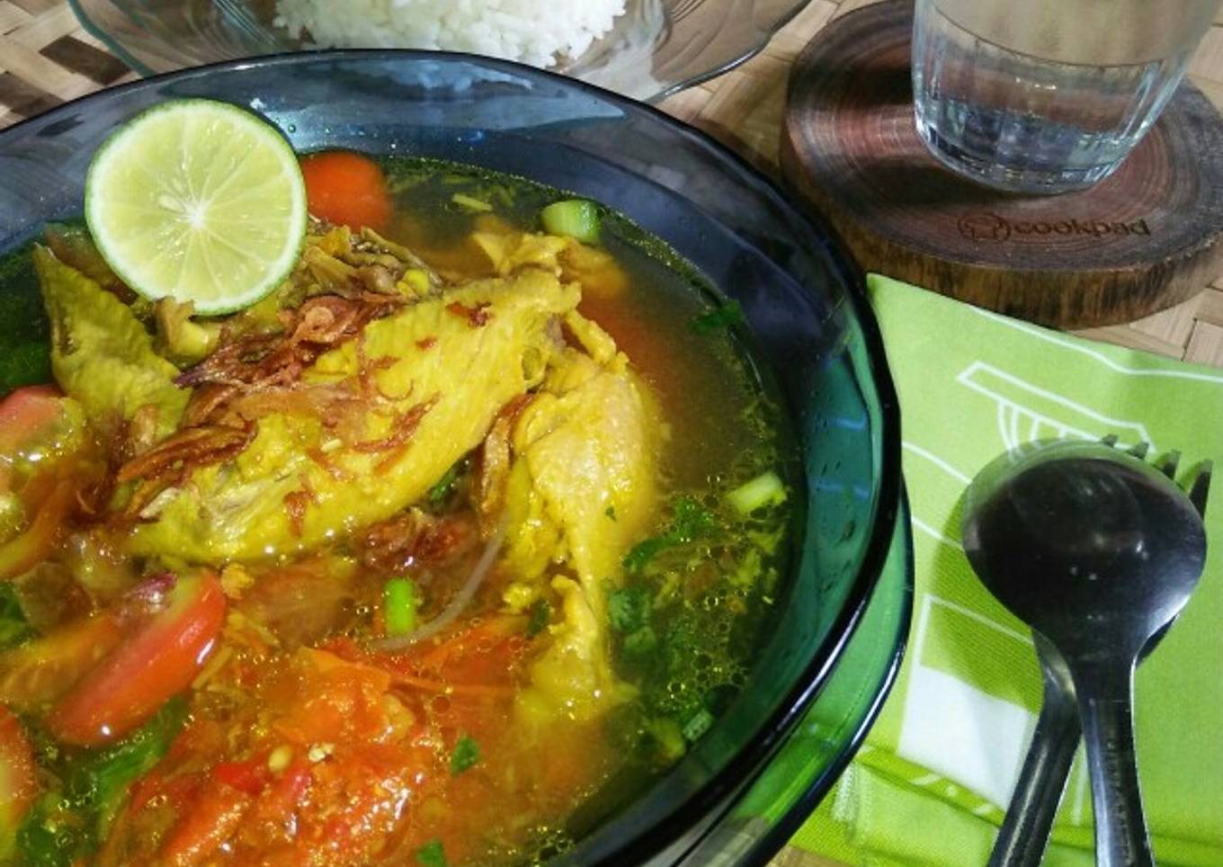 *soto ayam madura*