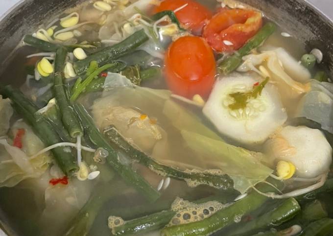 Bagaimana Membuat Sayur asem ala anik, Lezat