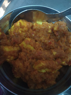 A picture of Paneer butter masala.