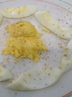A picture of Boiled egg.