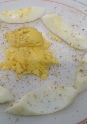 A picture of Boiled egg.