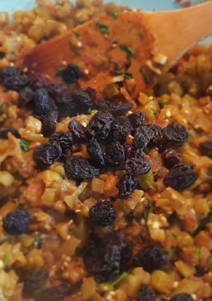 Una foto de Pino vegetariano a la Yooko