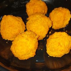 A picture of Instant Boondi ladoo.