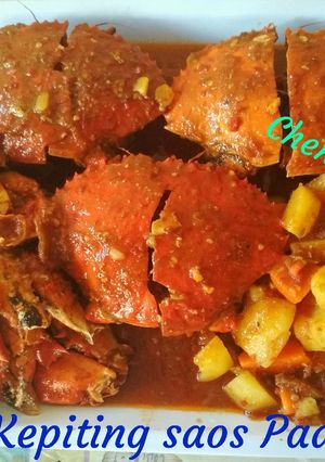 Foto resep KEPITING Saos Padang