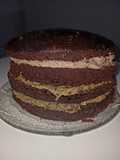 Torta de chocolate cuatro pisos 😋