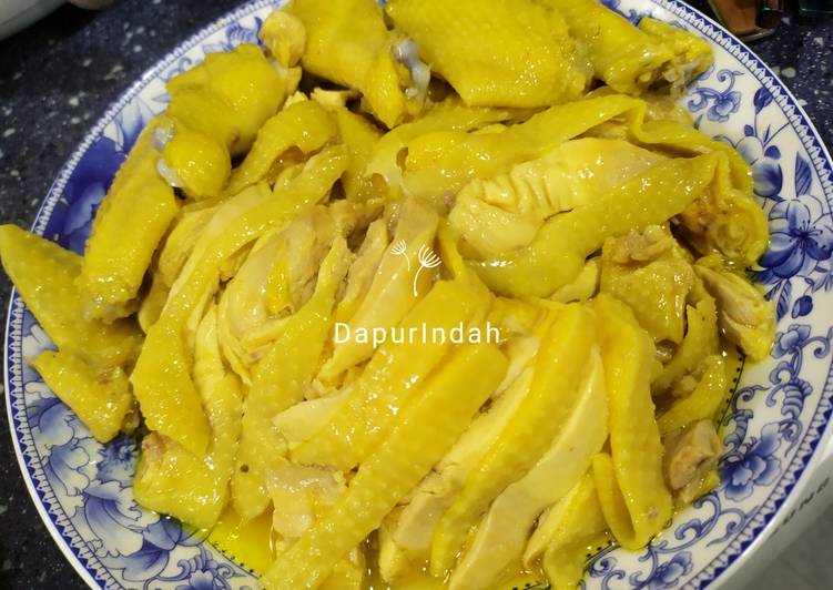Hainan chicken rice