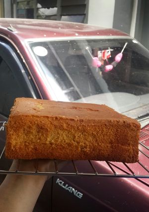 Foto resep Pumpkin cake / basic cake for bday