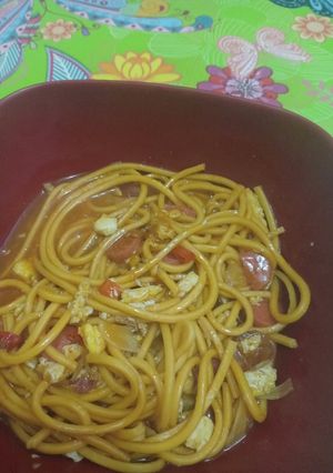 Foto resep Mie medan pedas