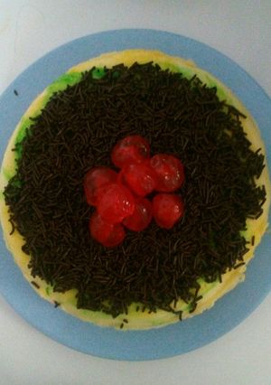 Foto resep Marmer cake ultah for my husbund