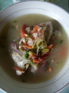Foto resep Sup kepala ikan kakap