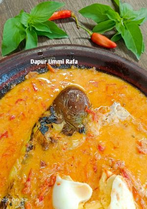 Foto resep Terung Bakar Kuah Santan