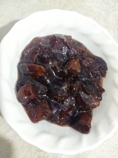 عکسی از دستور مربای انجیر