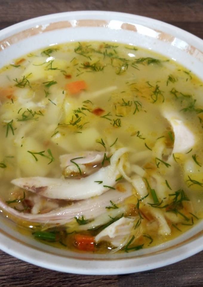 Суп "Домашняя лапша"