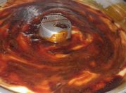 Una foto de crema de maicena