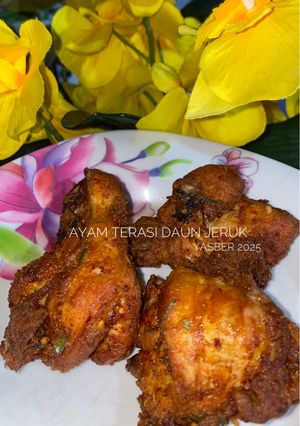 Foto resep Ayam terasi daun jeruk