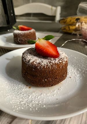Une photo de Fondant au chocolat