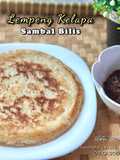 Lempeng Kelapa Sambal Bilis
