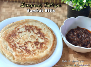 Gambar Lempeng Kelapa Sambal Bilis