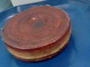 Una foto de manzana con cubierta de caramelo