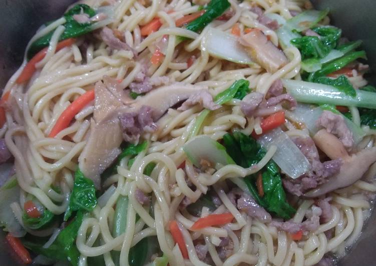 肉絲炒麵