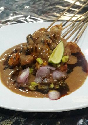 Foto resep Sate Ayam Bumbu Kacang