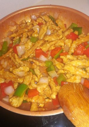 Una foto de Cerdo agridulde