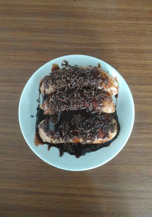 Foto resep Pisang Bakar Coklat