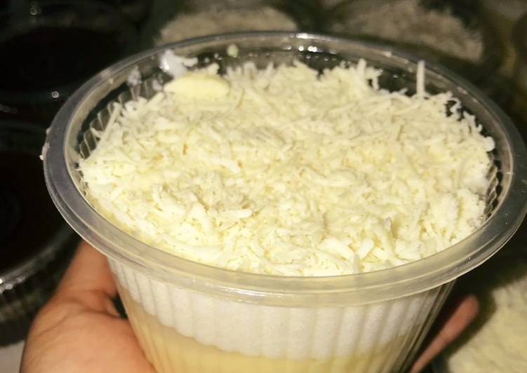 Cara masak Puding Fla Keju Susu  yang Lezat Sekali