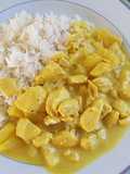 Hühnchen-Curry (schnell u. einfach)