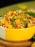 Tangy- Sweet- Spicy Mango Chaat