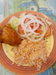 Una foto de Pollo frito