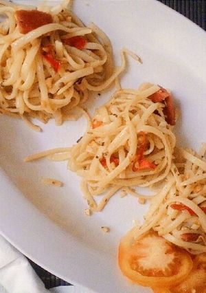 Foto resep Beef Aglio Olio with Cashew Nut