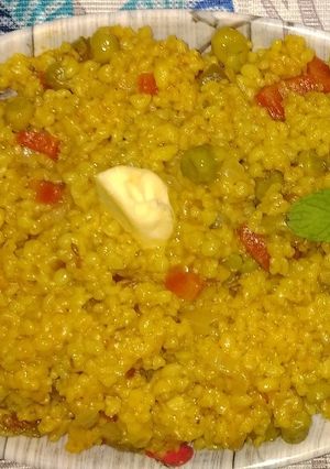 થૂલી (ફાડા ની ખીચડી) રેસીપી મુખ્ય ફોટો