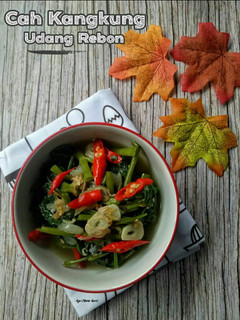 Foto resep Cah Kangkung Udang Rebon